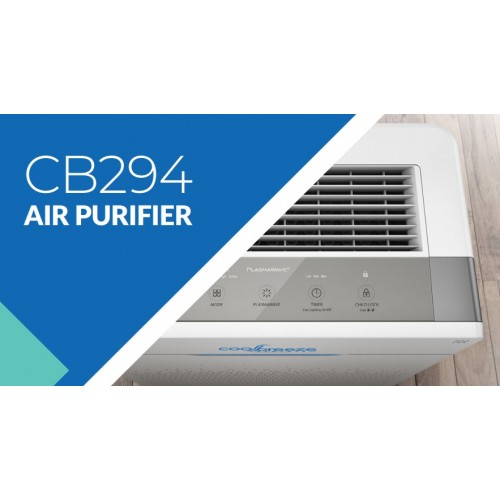 CB294 Air Purifier |Plasmawave Technology |5 stage purificaton| Cleans Viruses | up to 50m2 CB294 Air Purifier |Plasmawave Technology |5 stage purificaton| Cleans Viruses | up to 50m2